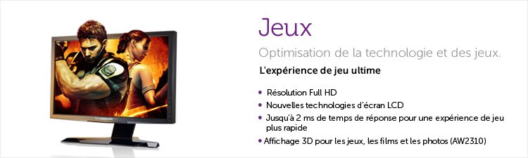 Dell Écrans de jeux